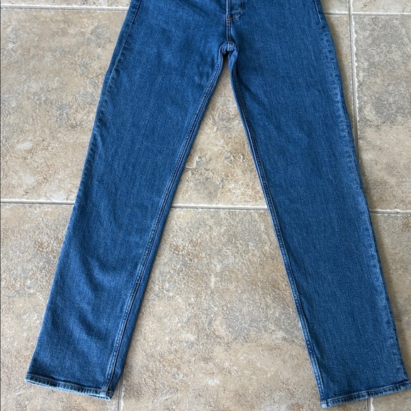 Gap cheeky straight high rise jeans 27 4T 4 tall button fly inseam 30" - Picture 11 of 11